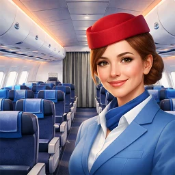 Ícone de Air Hostess Simulation