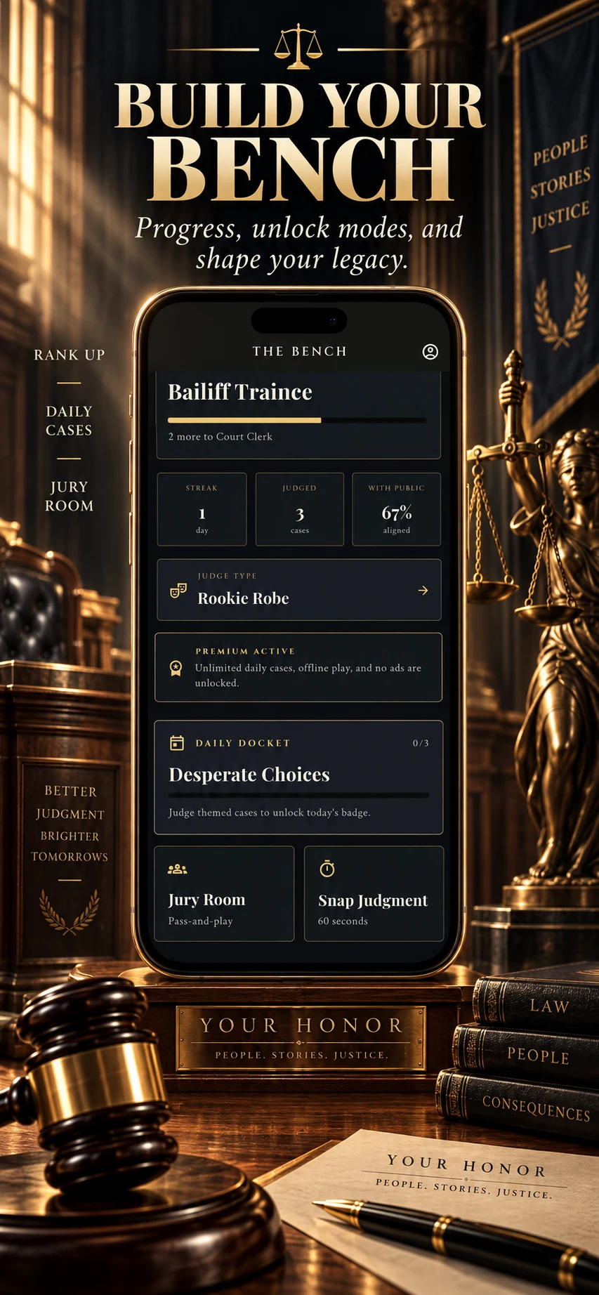 Your Honor: Judge Simulator screenshot