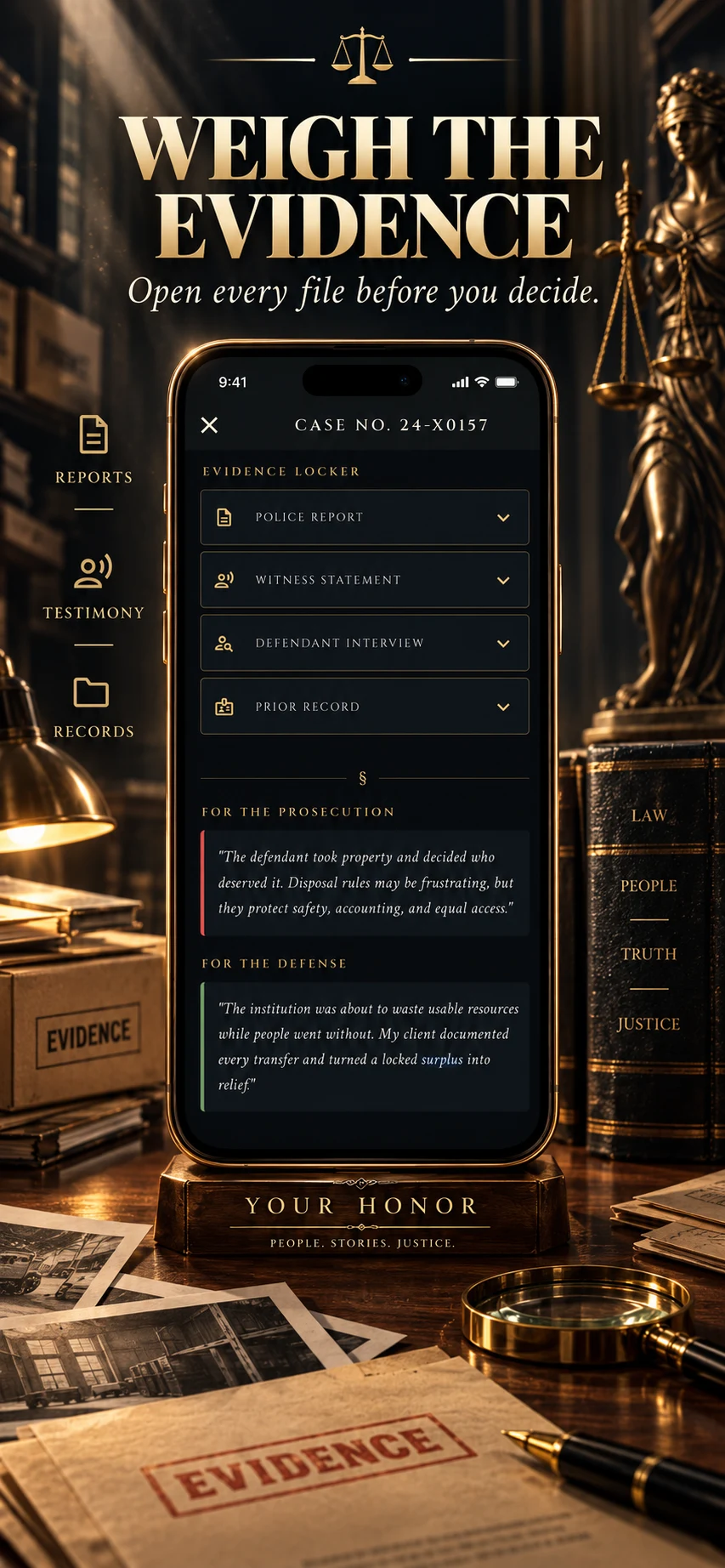 Your Honor: Judge Simulator screenshot